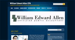 Desktop Screenshot of edallencpa.com
