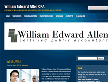 Tablet Screenshot of edallencpa.com
